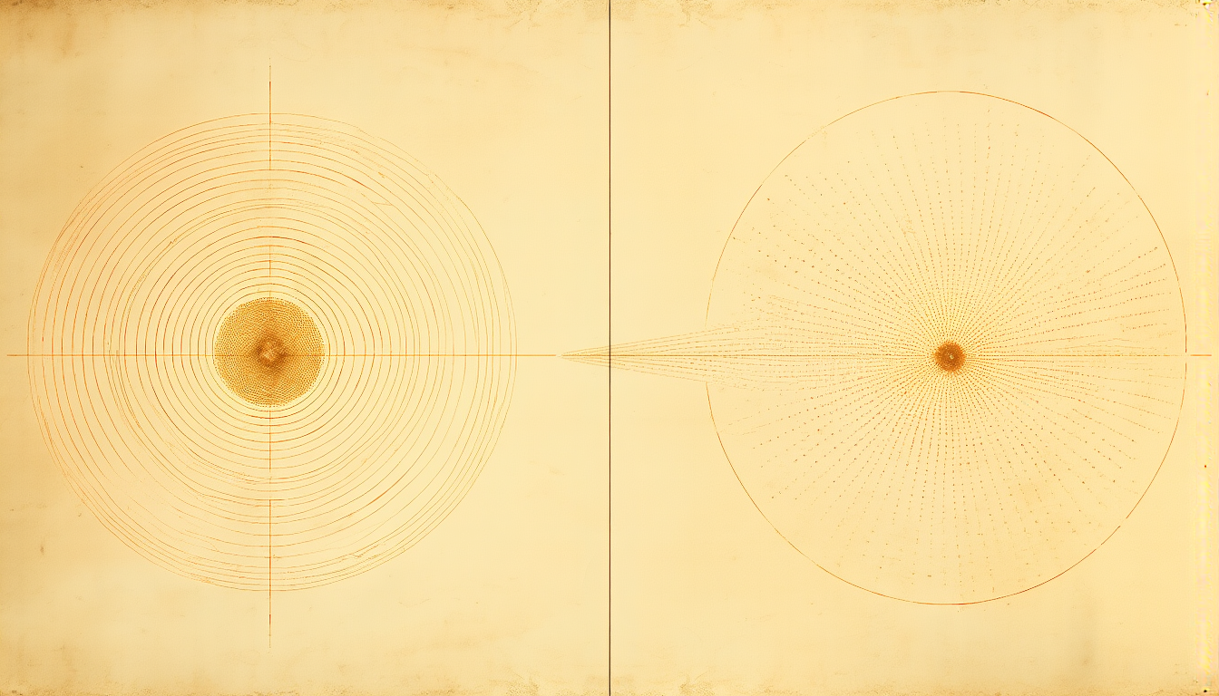 Two distinct fields compared